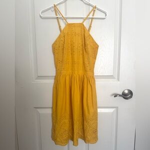 Abercrombie & Fitch Eyelet Sundress